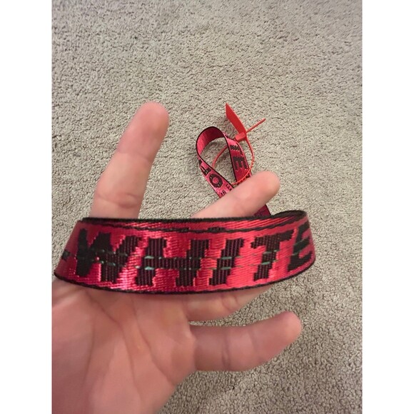 OW Off White lanyard red - Picture 2 of 3